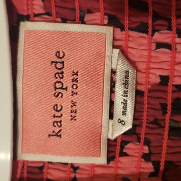 Kate spade rare bubble pink longsleeve dress size 8 - Picture 4 of 5